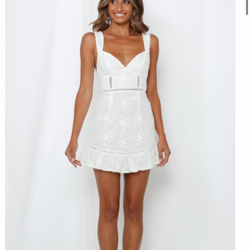 White dress